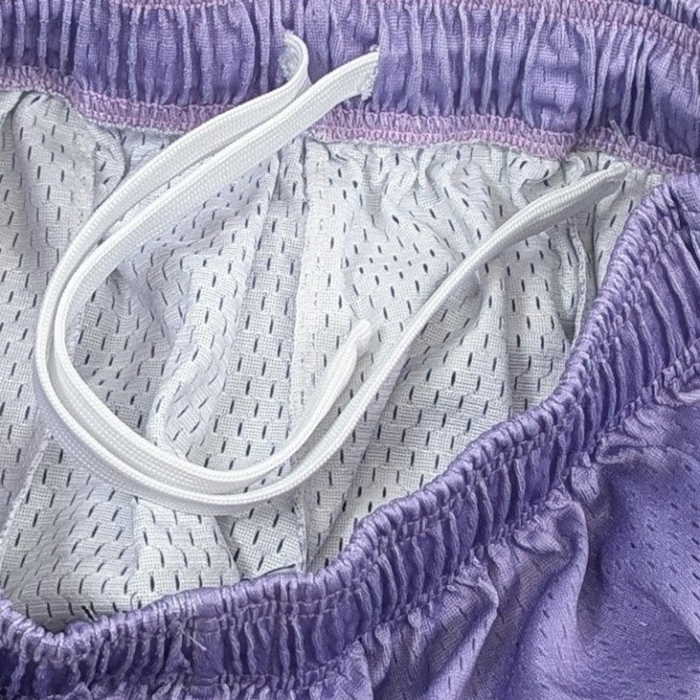 Inaka Power Classic Mesh Shorts Mens Medium 4.5" Inseam Purple Gym Workout - Picture 10 of 11